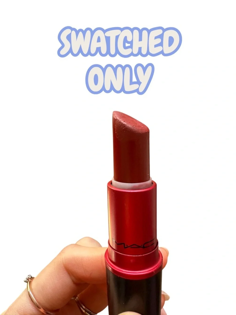 MAC Limited Edition Discontinued SIA MATTE VIVA LA GLAM brick red classy bold